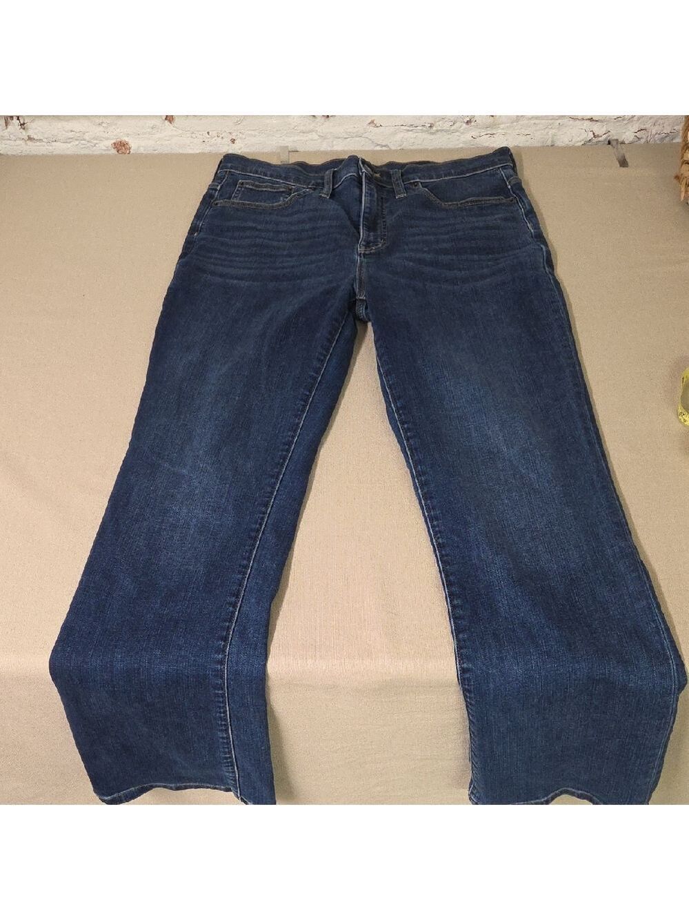 J. Crew Dark Blue High Rise Bootcut Leg Jeans Sz 31
